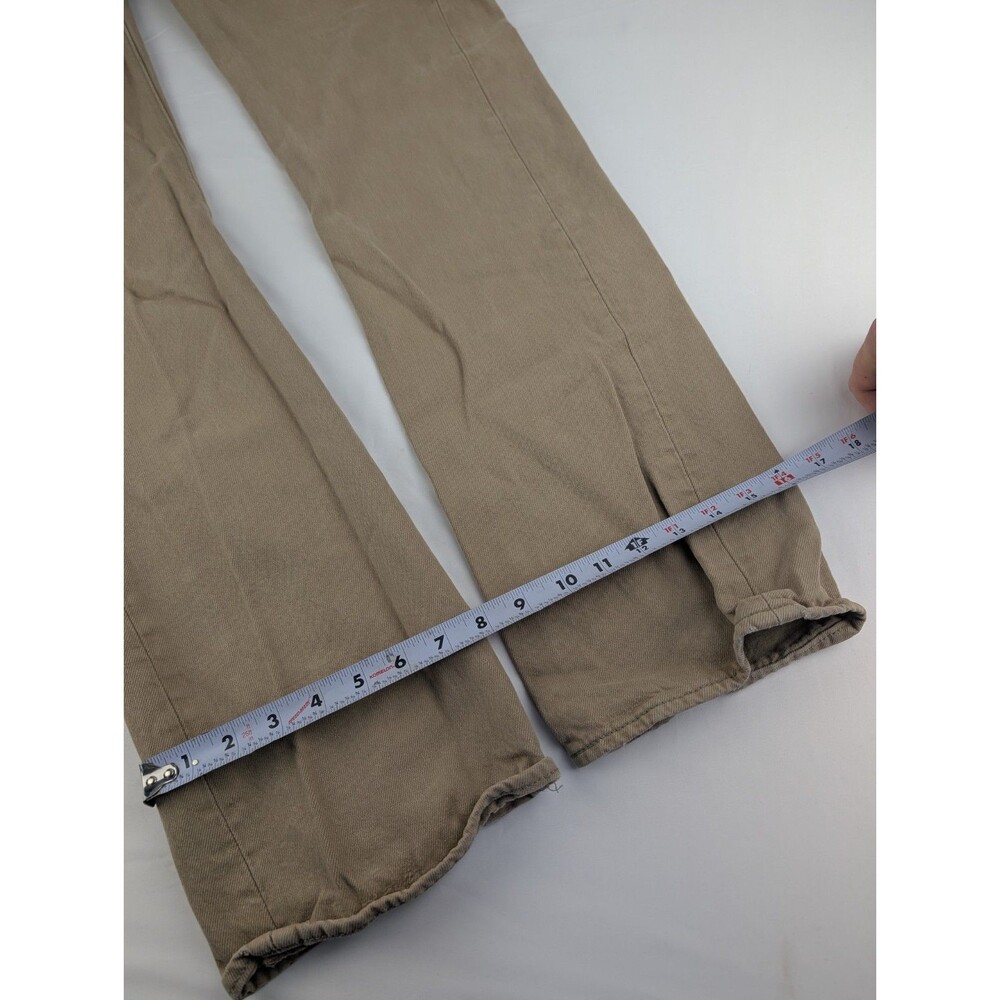 Men's 36x36 Levis 501xx Jeans Straight Beige Buttonfly Denim Cotton Medium Wash - Picture 9 of 9